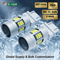 Ampoules LED G-View GSC 3157/3156/1157/1156/7440/7443 Bau 15S haute puissance pour clignotants et feux de recul, état neuf