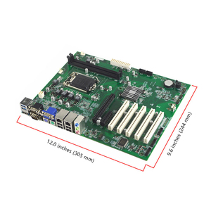 เมนบอร์ดรุ่นใหม่ ATX LGA1155 รองรับซีพียู Intel เจน 2/3 รุ่น I3/I5/I7  2 DDR3 16GB แบบคู่ EAMB-1521 เมนบอร์ดสำหรับเซิร์ฟเวอร์และอุตสาหกรรม LGA1155 - Product Image 2