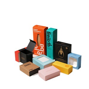 Eco-Friendly Biodegradable Customized High-End Rigid Paper Gift <b>Box</b> Custom Logo Printed Recyclable Packaging <b>Box</b> For Cosmetic Je - Product Image 3