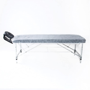 Drap-housse <span class=keywords><strong>jetable</strong></span> imperméable non tissé élastique pour lit d'hôpital, spa, <span class=keywords><strong>massage</strong></span>, salon – Protège-lit - Product Image 3