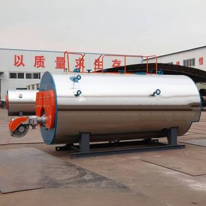 WNS Horizontal Combustión Interna Tres Pasos Full Wet Back 10 Bar Presión <span class=keywords><strong>2</strong></span> TPH Caldera de Vapor de gasoil ligero - Product Image 5