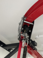 Support de fixation professionnel robuste pour sac de frappe, rail de chariot, système de rail pour sac de boxe
