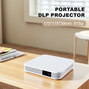 Siêu Nhỏ Gọn 4K Mini Video Chiếu Có Thể Sạc Lại USB-C Xách Tay Movie Chiếu Với Khe Cắm Thẻ <span class=keywords><strong>Sim</strong></span> Ngoài Trời Rạp Chiếu Phim - Product Image 5