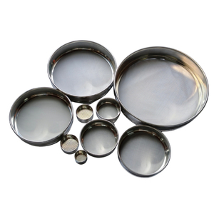 ASTM Certified 50 Micron Stainless Steel Test Sieve for Sand and Gravel Analysis - Product Image 3