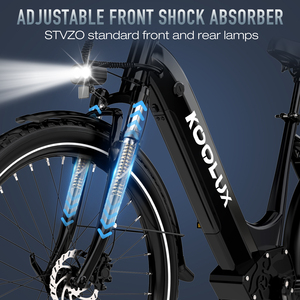 KOOLUX Ready Stock China Factory Price Fat Tire Cheap E-bike Bike <b>Electr</b> E City X2 Step-Through Pedal - Product Image 5