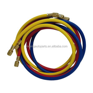 Mangueras de <span class=keywords><strong>Carga</strong></span> de Refrigerante para <span class=keywords><strong>Aire</strong></span> <span class=keywords><strong>Acondicionado</strong></span> R1234YF de Alta Calidad, <span class=keywords><strong>Kit</strong></span> de Mangueras de Manómetro para <span class=keywords><strong>Aire</strong></span> <span class=keywords><strong>Acondicionado</strong></span> de 5 Pies para Refrigerante R1234yf - Product Image 1