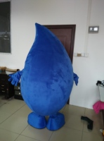 Costume de mascotte loup bleu / Costumes de loup pour adultes