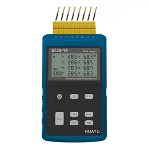 Multi Channels Thermocouple thermometer and Data Logger