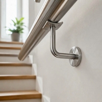 Balustrade en verre moderne en acier inoxydable 304 Condibe, résistante à la rouille, à monter soi-même pour villas, hôtels, balcons, escaliers et balustrades d'appartements