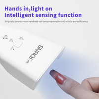 Lampe à ongles UV LED professionnelle Snrqi, machine de polymérisation rapide pour gel UV