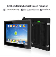 PC industriel 12,1 pouces, écran tactile capacitif Android, ordinateur kiosque, écran LCD, alliage d'aluminium, IP65, en stock