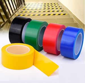 Tùy chỉnh không phản chiếu trong nhà ranh giới <span class=keywords><strong>PVC</strong></span> Vinyl dính ghi nhãn Băng spvc cao su nóng chảy cho sàn đánh dấu và cảnh báo - Product Image 3