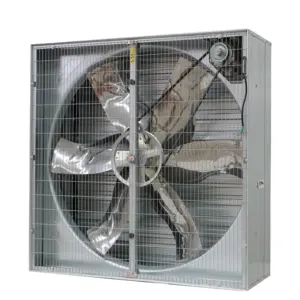 Alta qualidade venda quente na parede exaustor estufa ventilador solar galpão fãs para estufa