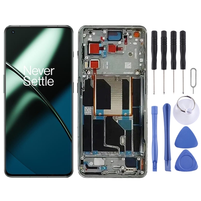 Original AMOLED LCD Screen with Frame for OnePlus 11 PHB110 CPH2449 CPH2447