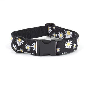 かわいいデザイン黒デイジーハーネス子犬用カラーリーシュ犬用ハーネスメーカー一括販売パーソナライズされたカスタム - Product Image 2