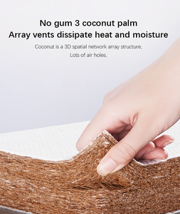 Colchones Personalizados de Fábrica Quan Hu, Colchones de Resortes Individuales de Cáscara de Coco Sin Goma para Hoteles y Apartamentos - Product Image 5