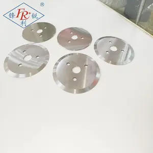 Customized Cutting Circular Blade With Slot In The Inner Hole Cutting Upper And Lower Blades Round Blade