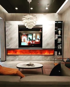 Cheminée à vapeur d'eau 100% écologique pour l'intérieur, <span class=keywords><strong>foyer</strong></span> décoratif électrique à LED avec effet de flamme, <span class=keywords><strong>insert</strong></span> de cheminée à vapeur - Product Image 6