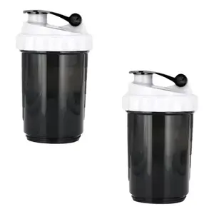 Bouteille de shaker de protéines de sport 500 ml sans BPA avec boule de shaker en fibre de nylon, accessoire de fitness unisexe, kit de deux pièces ELEGATE VAS.17X2 - Product Image 4