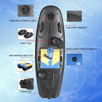 Nouvelle planche à voile électrique personnalisée 72v 55km/h, planche de surf motorisée, contrôle du moteur, sports nautiques, planche de surf électrique