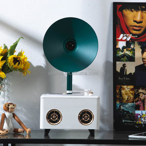 Haut-parleur stéréo Bt de <span class=keywords><strong>style</strong></span> rétro de bureau avec télécommande - Product Image 6