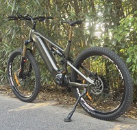 Vélo de montagne électrique M560 MDD en promotion, cadre léger en alliage d'aluminium, suspension intégrale, 48v E-MTB, fonctionnalités sportives intégrées