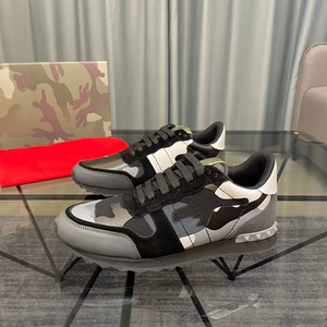 Zapatos de Cuero Genuino de Diseño de Lujo, Zapatos Deportivos Modernos para Hombre, Zapatillas de Moda con Suela Gruesa, Zapatos Casuales para Correr - Product Image 4