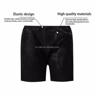Thuis Natuurlijke Wegwerp Shorts Hoge Taille Wegwerp Shorts Niet-Geweven Stof Voor Reizen Voor Mannen Slipje Mannen Dragen - Product Image 4