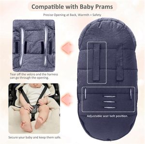 <span class=keywords><strong>Saco</strong></span> de dormir cálido para bebé para cochecito, <span class=keywords><strong>saco</strong></span> de pie de lana gruesa, diseño <span class=keywords><strong>Universal</strong></span>, <span class=keywords><strong>saco</strong></span> de pie infantil de invierno, proveedor mayorista OEM - Product Image 6