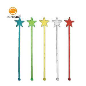 Whiskey Cocktail Campuran Swizzle Tongkat Pengaduk Kering Es Picks Ramah Lingkungan Mengaduk Plastik Jernih Swizzle Tongkat - Product Image 1