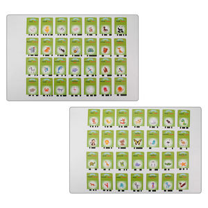 Machine d'apprentissage des mots franco-anglais pour enfants, jouet Montessori pour enfants, 112 pièces, 224 contenus, cartes flash parlantes bilingues - Product Image 2