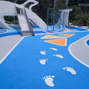 Переработанные влажные резиновые гранулы EPDM, непромокаемые противоскользящие резиновые частицы для парка развлечений, для спортивной площадки - Product Image 6