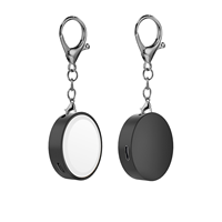 Reloj redondo Inalámbrico Carga rápida Reloj inteligente Carga inalámbrica Cargador portátil Base Llavero