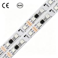 Bande LED adressable WS2811 5050RGB DC12V, lumière pixel couleur de rêve, étanche IP67 pour la décoration de la maison, du jardin et des fêtes, CE RoHS