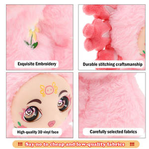 Figurine d'action en vinyle de haute qualité, poupée personnalisée, mignonne, collection de trois peluches, boîte mystère, jouet - Product Image 6