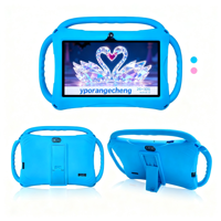 Cadeau du Nouvel An 2025 YPORANGE Matériel HTV de haute qualité ROSE/BLEU Protection parfaite Étui pour tablette avec béquille pour 7 pouces