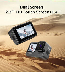 5K/30fps Wifi Màn Hình Cảm Ứng HD Ngoài Trời Không Thấm Nước HD Góc Rộng Hành Động Chuyên Nghiệp Máy Ảnh Dual-Màn Hình Màu Lặn Máy Ảnh Kỹ Thuật Số - Product Image 2