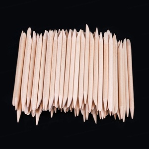Bâtonnet en bois d'oranger pour repousser les cuticules, bâtonnet en bois pour enlever le vernis à ongles, outil de manucure et pédicure - Product Image 3