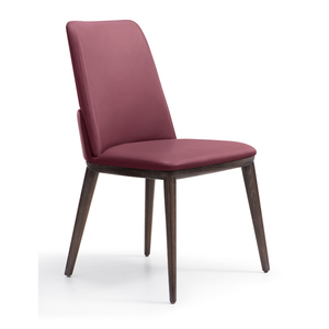 ยอดนิยมที่ทันสมัยขาโลหะสีดําโรงแรมหรูหราหนังหุ้มห้องรับประทานอาหารเก้าอี้รับประทานอาหาร - Product Image 4