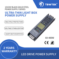 Alimentation électrique à découpage ultra-mince 300 watts, entrée CA 180-265 volts, sortie CC 12V 24V, transformateur, driver LED