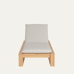 Chaise longue réglable en teck massif, écologique, durable, de luxe, pour l'extérieur, piscine, jardin, resort, villa, hôtel, résistante aux intempéries - Product Image 4