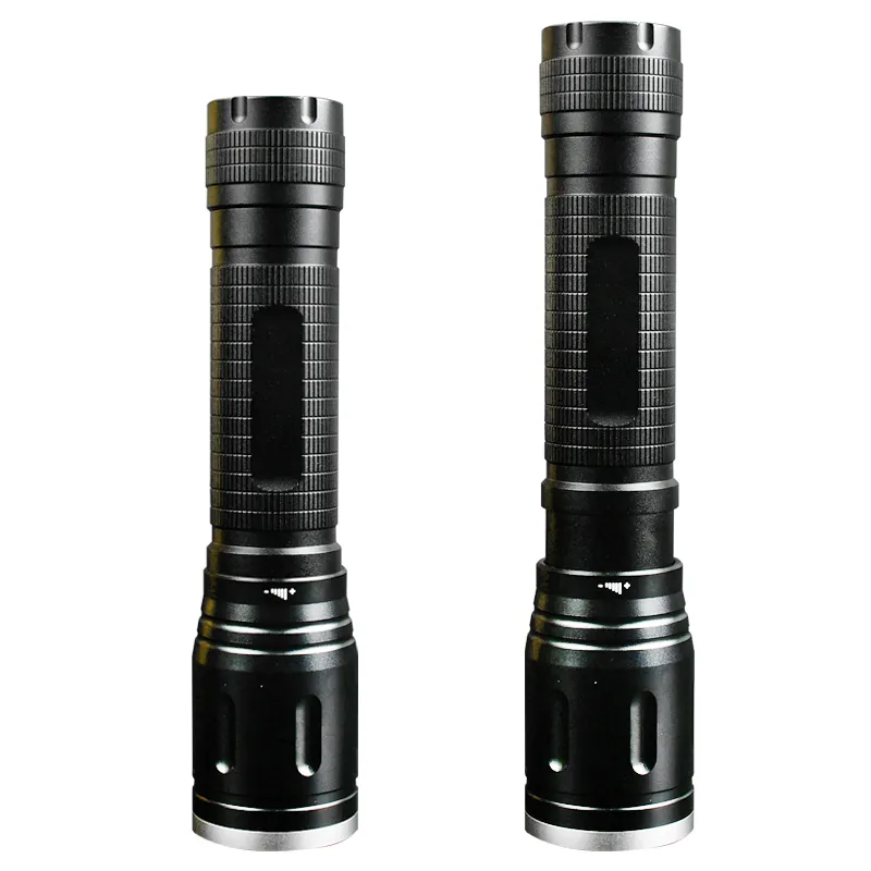 Customized Logo Super Bright Small Zoomable Led Tactical Flashlights & Torches with 5 Modes Light