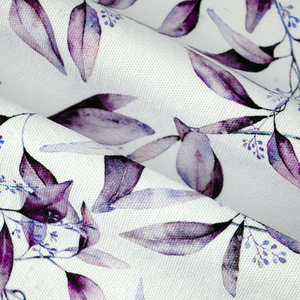 Bán Buôn Bán Hàng Trực Tiếp Bông Vải Màu Trắng Tùy Chỉnh Kỹ Thuật Số In Nặng Vải Bông Vải Cuộn Cho Hàng May Mặc - Product Image 2