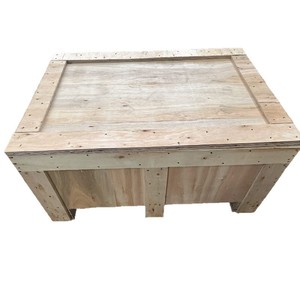 Caja de Madera Blue Peak de 12 mm de Lado y 15 mm de Fondo, Contrachapado Sin Fumigación, Correas de Acero, Caja de Transporte Industrial - Product Image 1