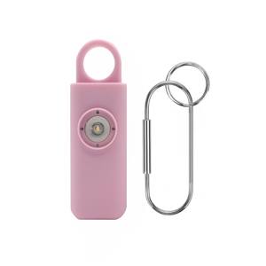 Persönlicher Alarm Großhandel 130dB Sirene USB wiederauf ladbarer Alarm Schlüssel bund Selbstverteidigung salarm für Frauen - Product Image 2