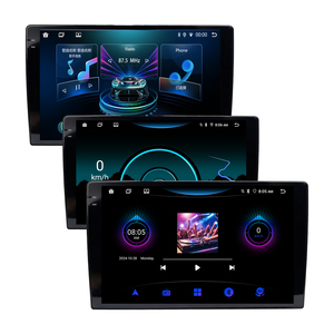 Radio para Auto con Android 11, Pantalla Táctil, Reproductor Multimedia con CarPlay, Android Auto, DAB, Cámara Trasera Integrada, Entrada AV - Product Image 1