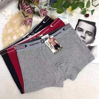 Bas prix, liquidation de stock, inventaire mixte, caleçons pour hommes en nylon respirant sans couture, taille mi-haute, haute élasticité, Meiyincaina