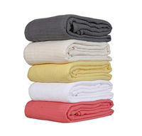 Couverture lourde en coton de bambou, drap de lit pour hôpital, g