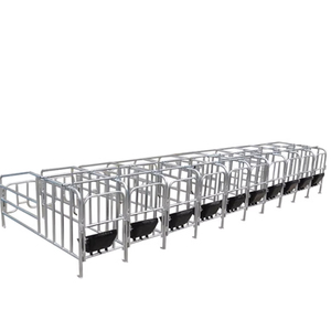 Service professionnel Bonne qualité Équipement de ferme porcine Positionnement Colonne limite porcine Caisses de gestation pour porcs - Product Image 5