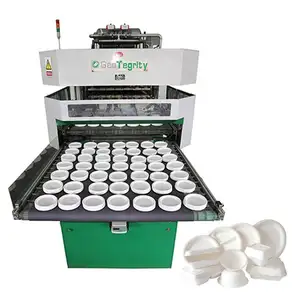 Automatic Biodegradable Disposable Pulp Molding Paper Plate Cup Box Tableware Product Making Machine Production Line